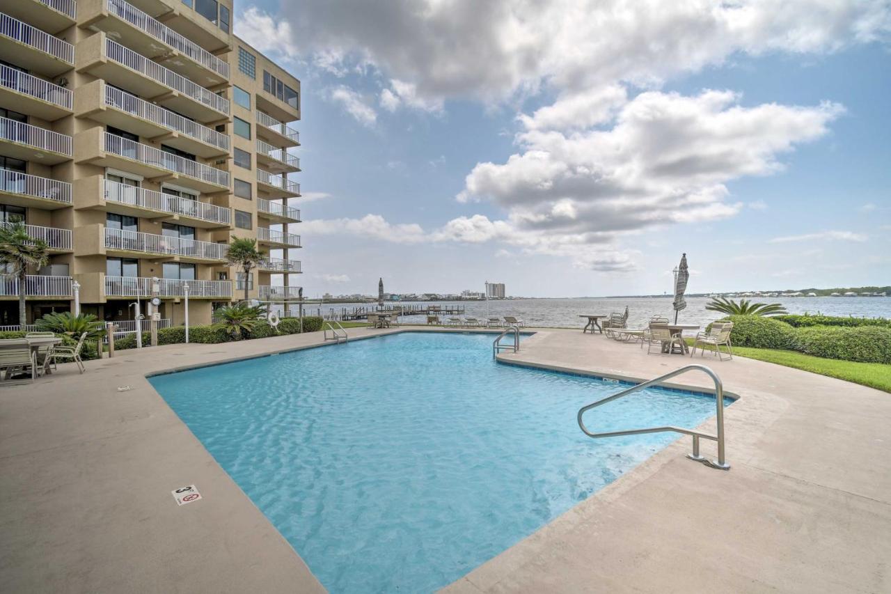 Waterfront Gulf Shores Condo With Patio, Pier And Pool Kültér fotó