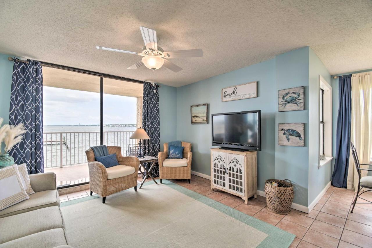 Waterfront Gulf Shores Condo With Patio, Pier And Pool Kültér fotó