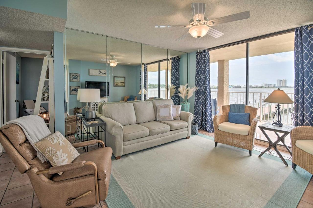 Waterfront Gulf Shores Condo With Patio, Pier And Pool Kültér fotó