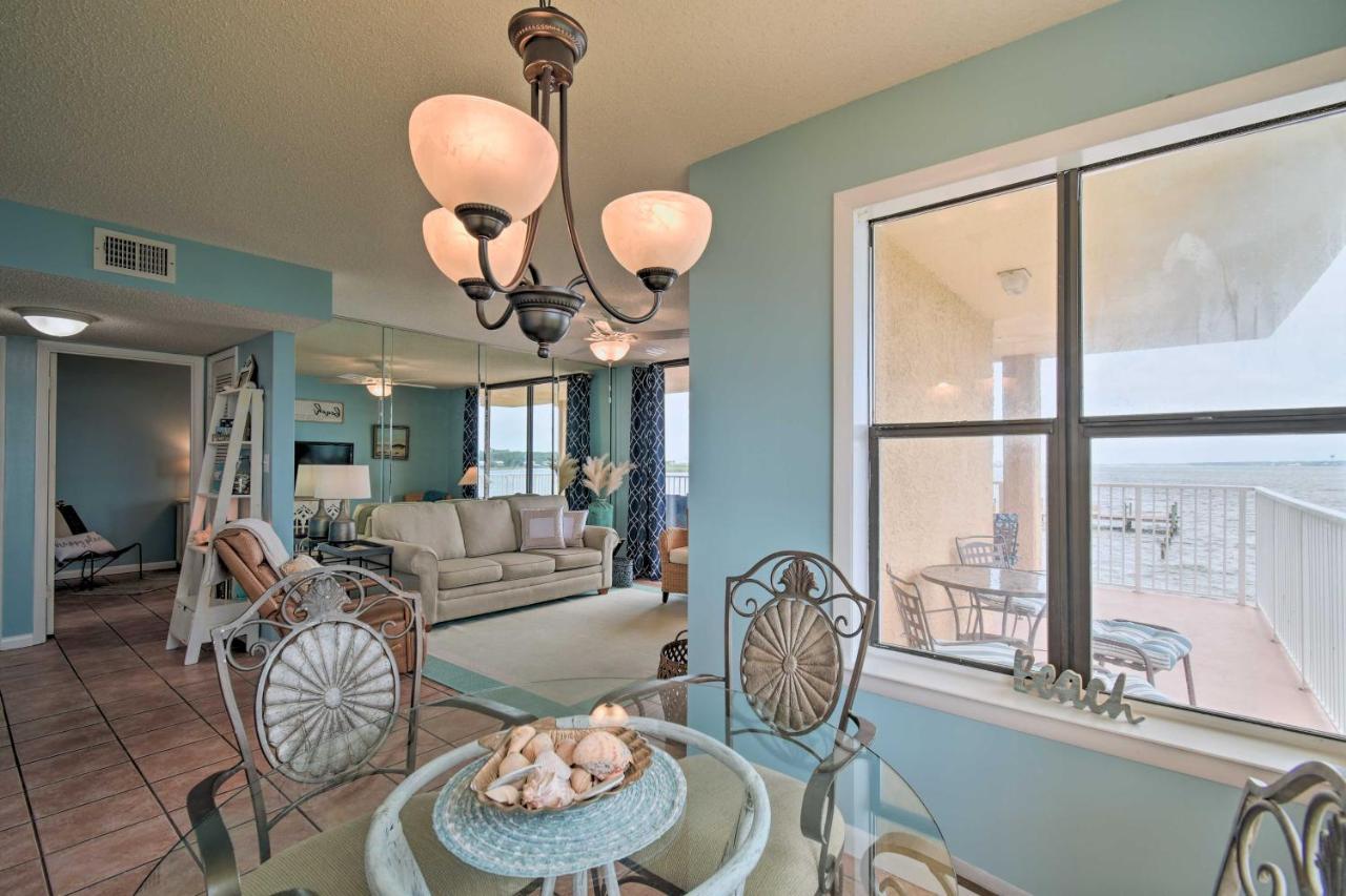Waterfront Gulf Shores Condo With Patio, Pier And Pool Kültér fotó
