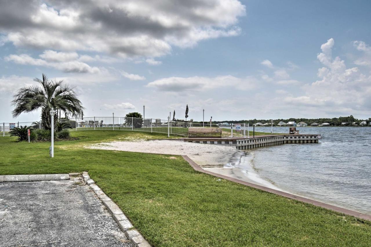 Waterfront Gulf Shores Condo With Patio, Pier And Pool Kültér fotó