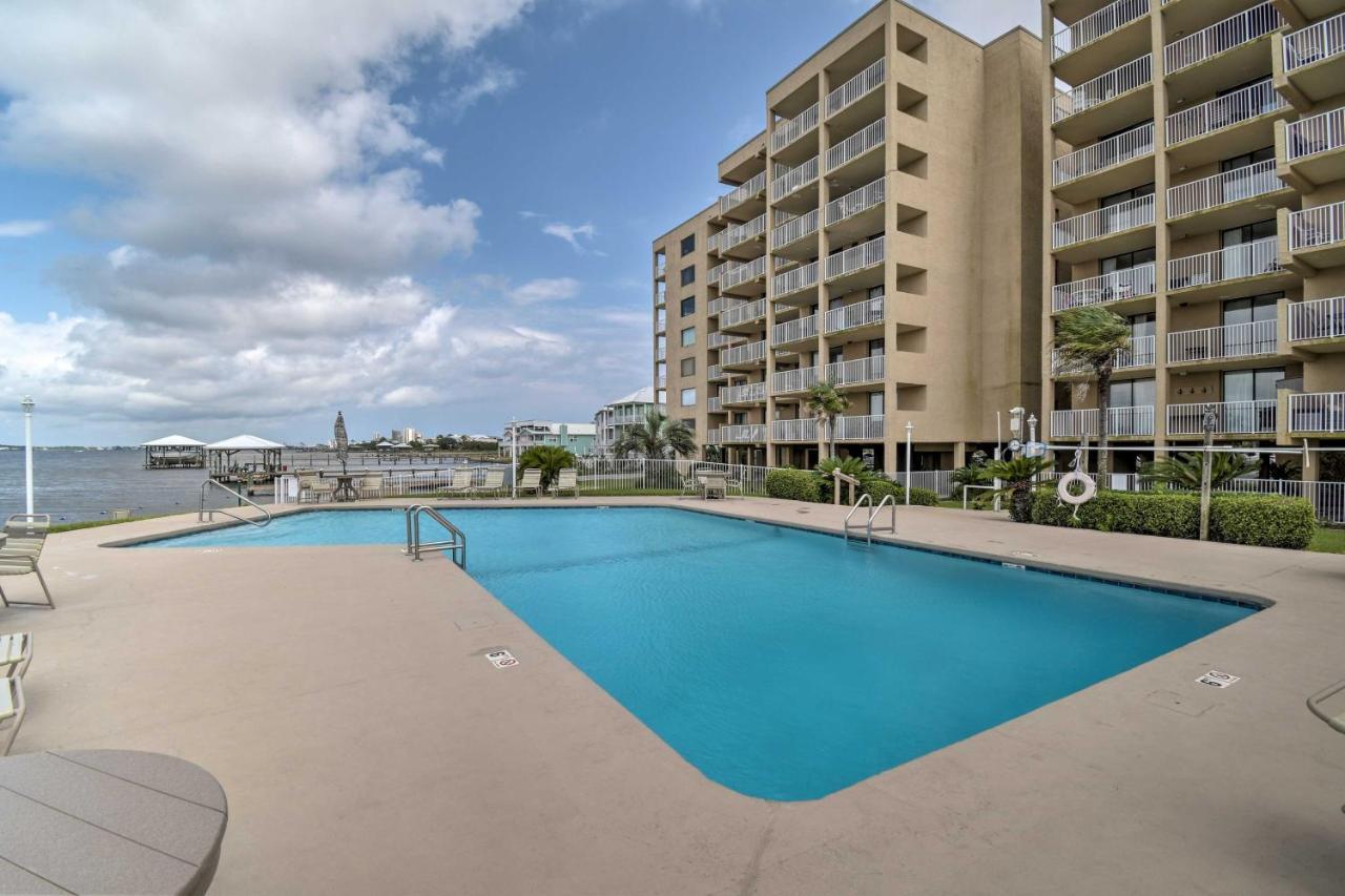Waterfront Gulf Shores Condo With Patio, Pier And Pool Kültér fotó