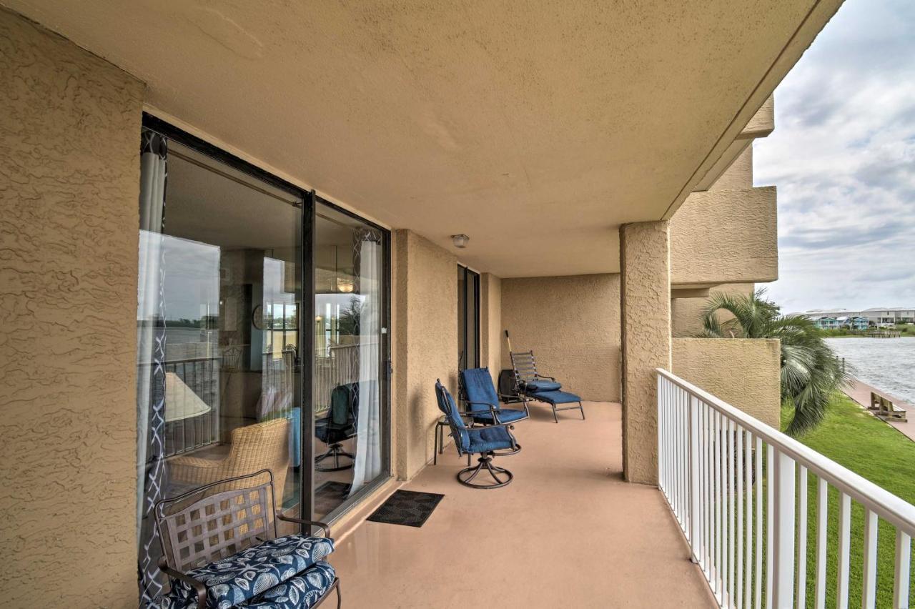 Waterfront Gulf Shores Condo With Patio, Pier And Pool Kültér fotó