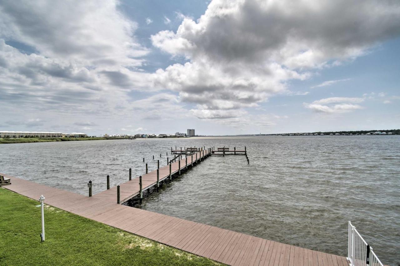 Waterfront Gulf Shores Condo With Patio, Pier And Pool Kültér fotó