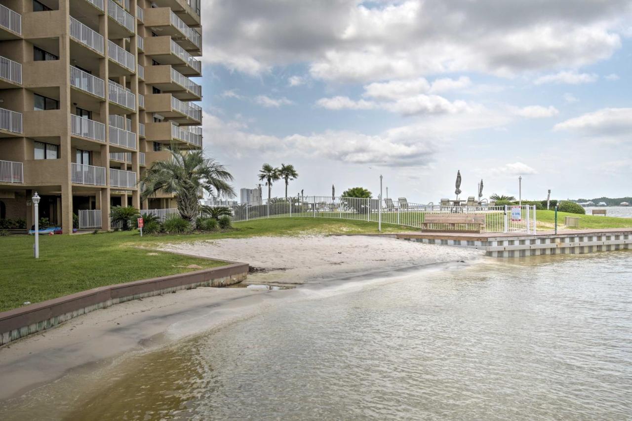 Waterfront Gulf Shores Condo With Patio, Pier And Pool Kültér fotó