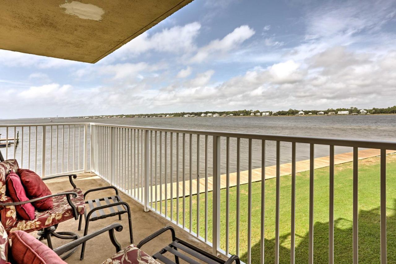 Waterfront Gulf Shores Condo With Patio, Pier And Pool Kültér fotó